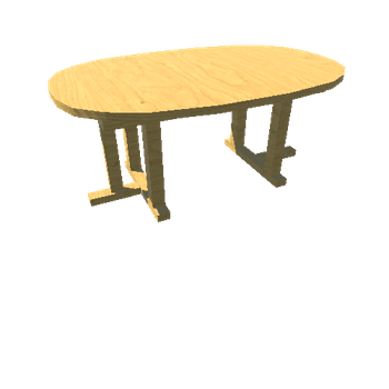 Oriental Exterior Wood Table